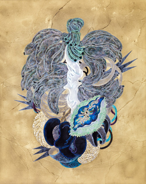 Platanical bone © HAMADARAKA:「EDENDORDORADO(エデンドルドラド)―楽園の物音―」DIESEL ART GALLERY